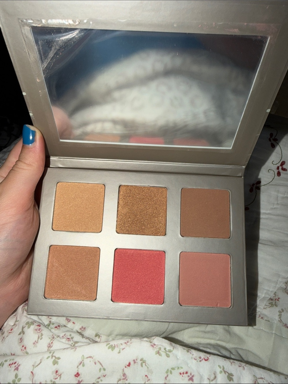 ICONIC London Blush & Bronzer Palette - Peach, Coral, Bronze